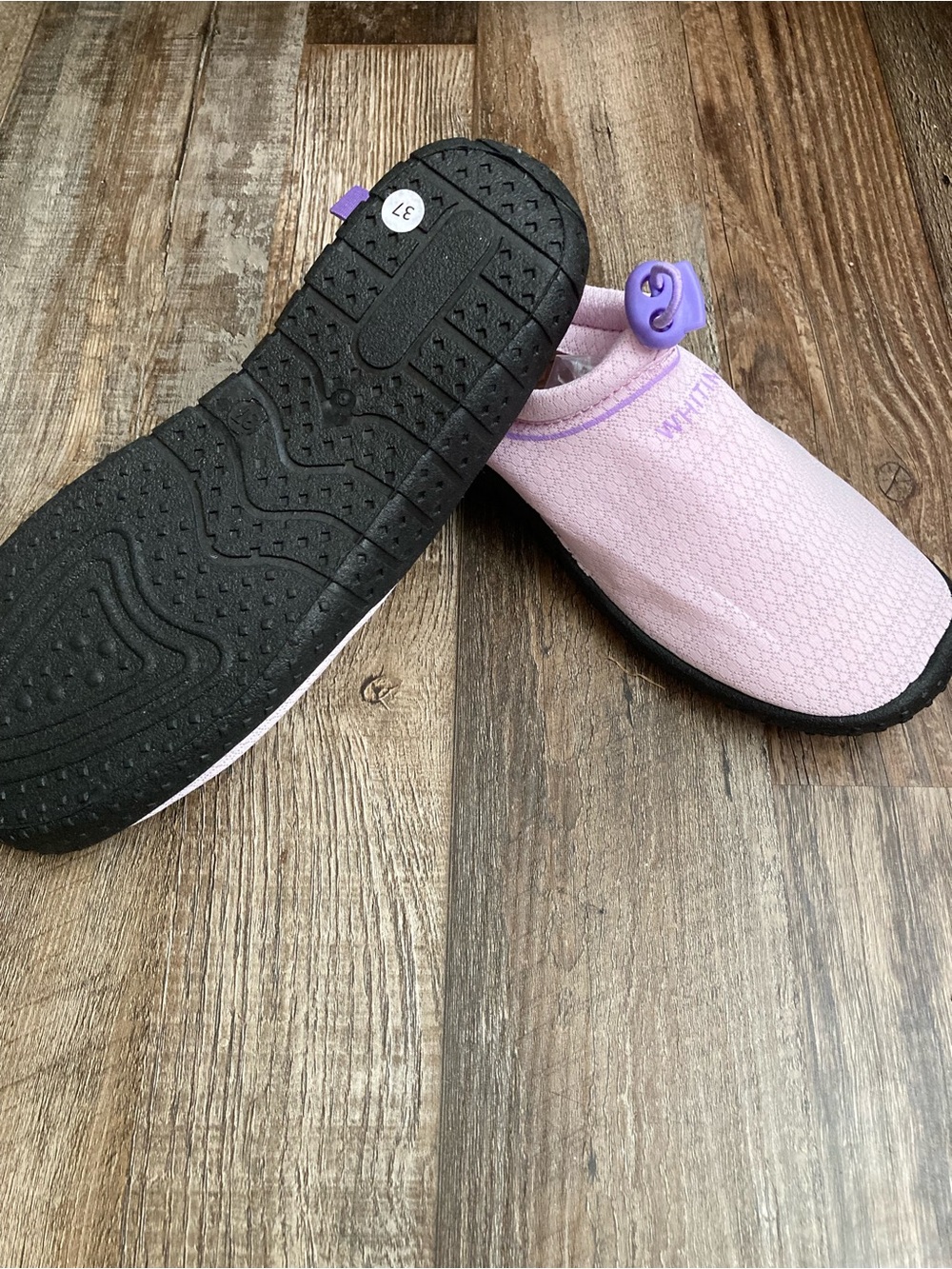 WHITIN Kids Light Pink and Lavender Water Shoes